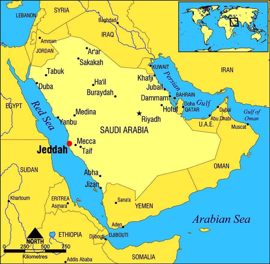 riyadh KÖKUR kort