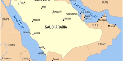 Al jouf kort í Sádi-Arabía
